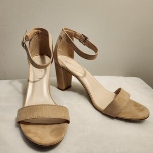 Bamboo Nude/Blush Heels